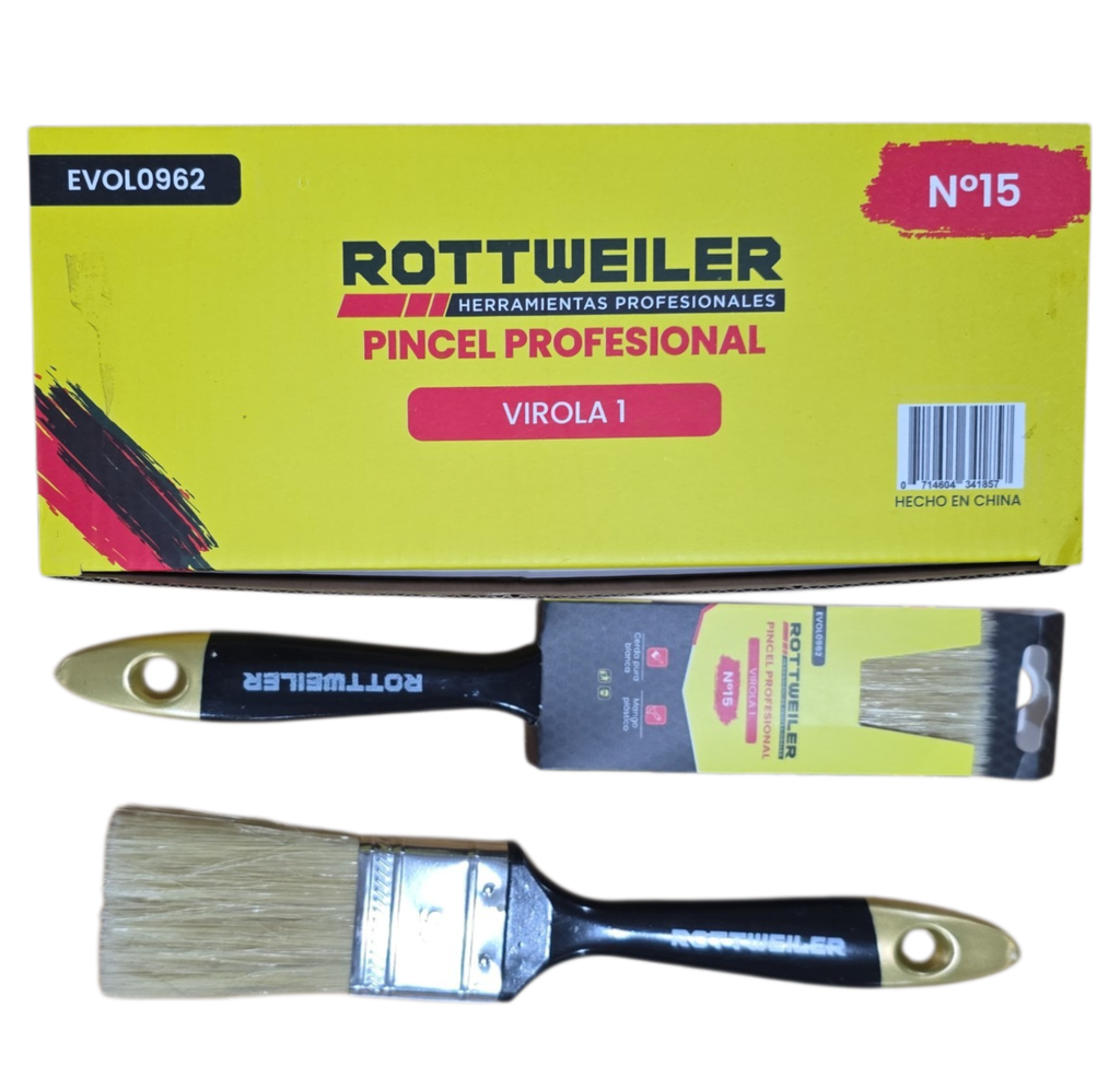 Pincel Profesional V1 Nº10 "Rottweiler"