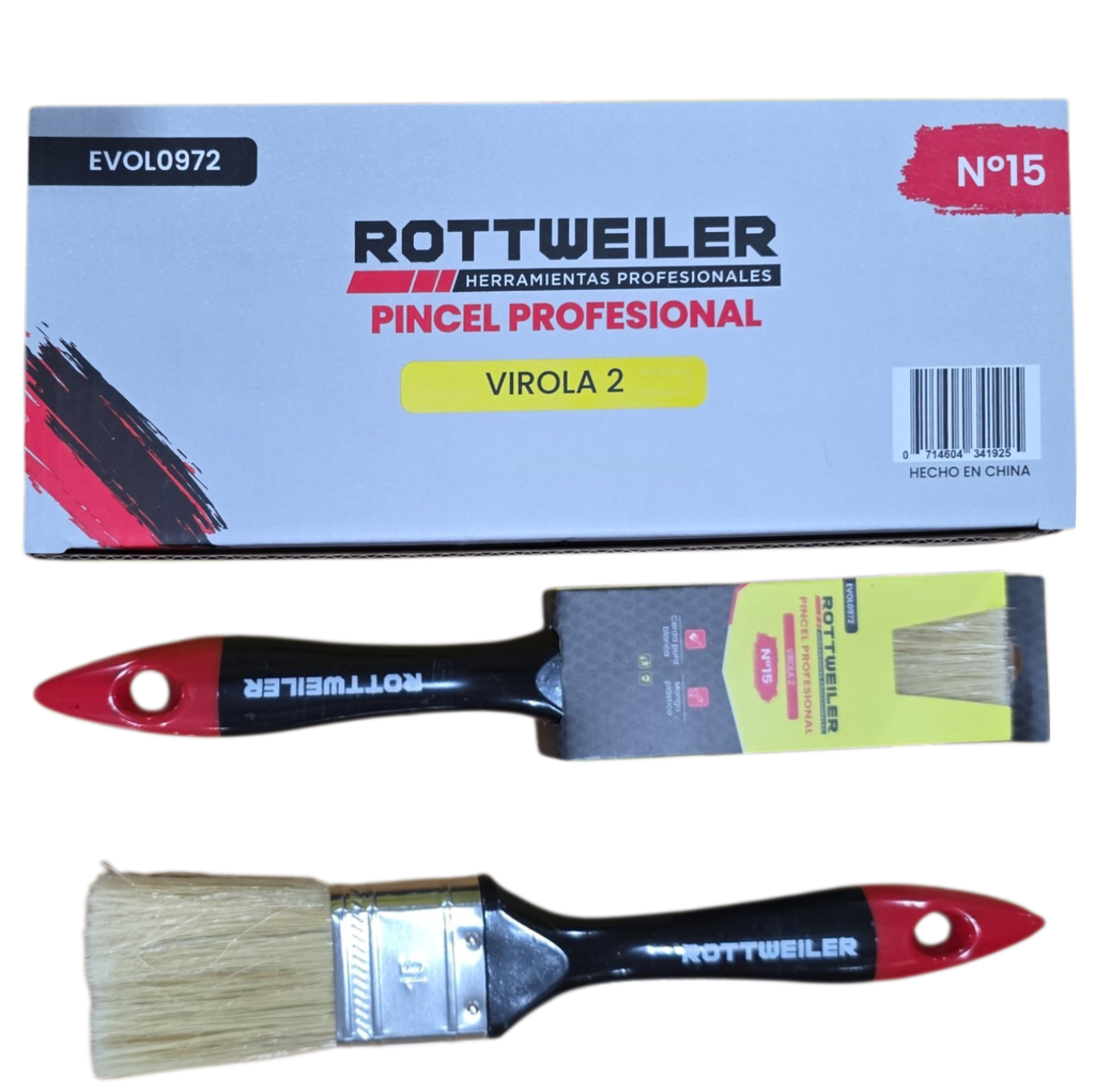 Pincel Profesional V2 Nº30 "Rottweiler"