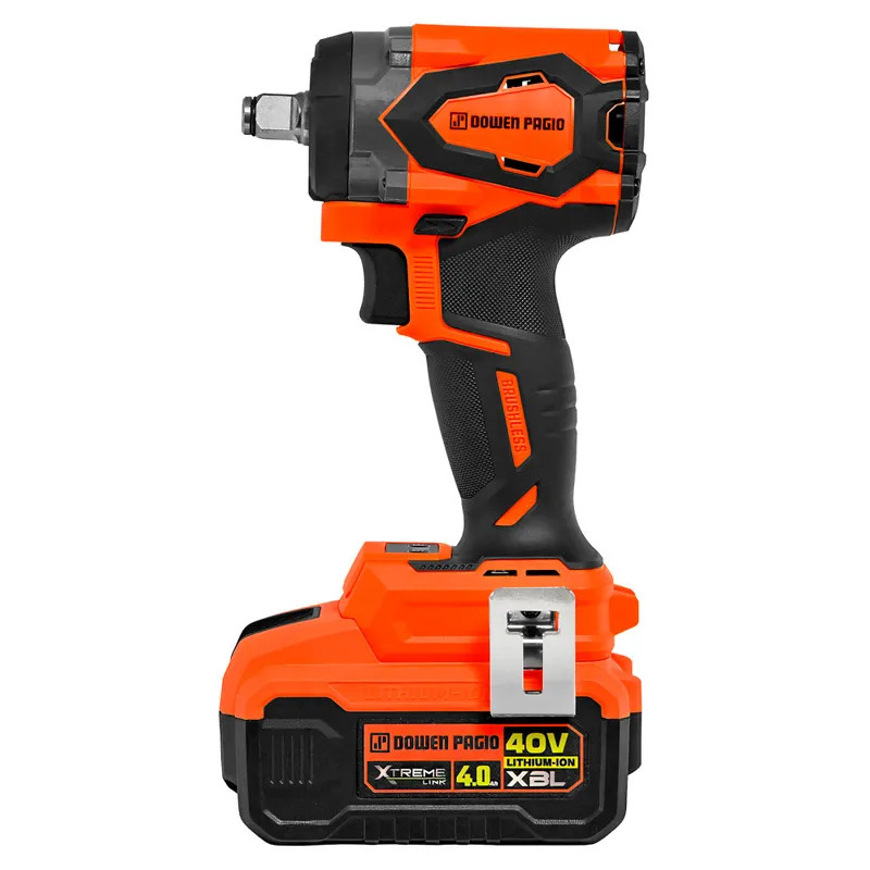 Llave de Impacto 1/2" y Atornillador 3/8" a Bateria Litio 40V con Cargador y Bateria en Maletin "Dowen Pagio"