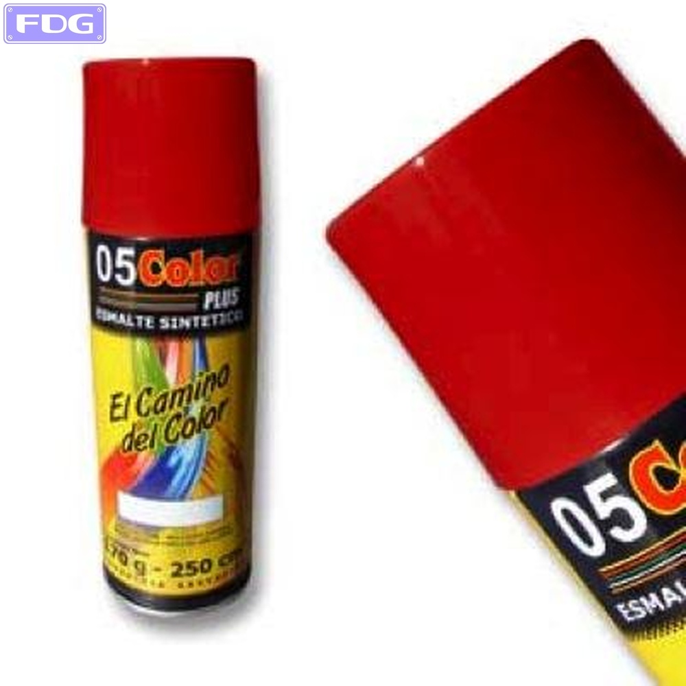 Aerosol no Metalico BERMELLON / ROJO x235cc|Pac x12