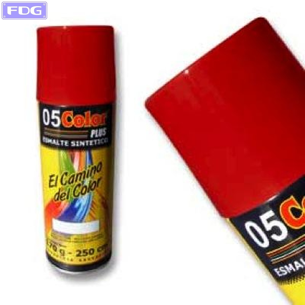 Aerosol no Metalico BERMELLON / ROJO x235cc|pack x12