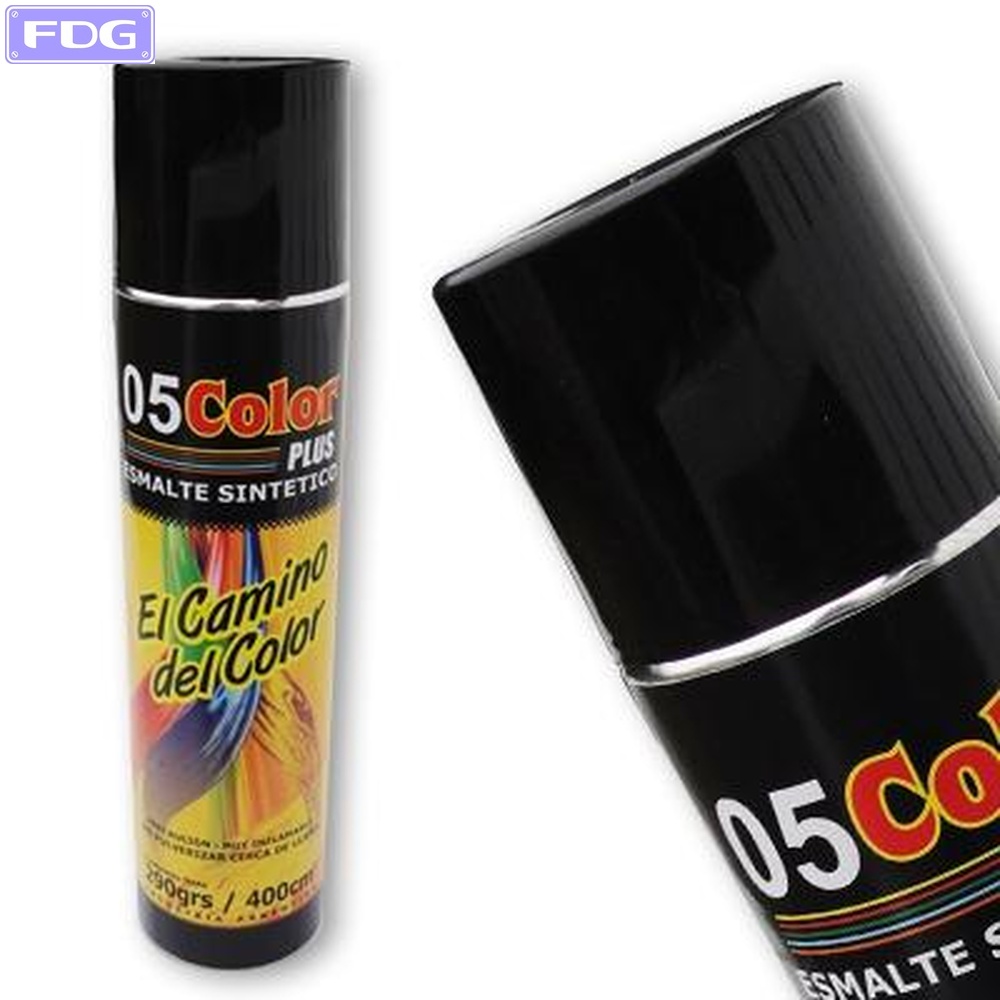 Aerosol no Metalico NEGRO BRILLANTE x400cc|Pac x12