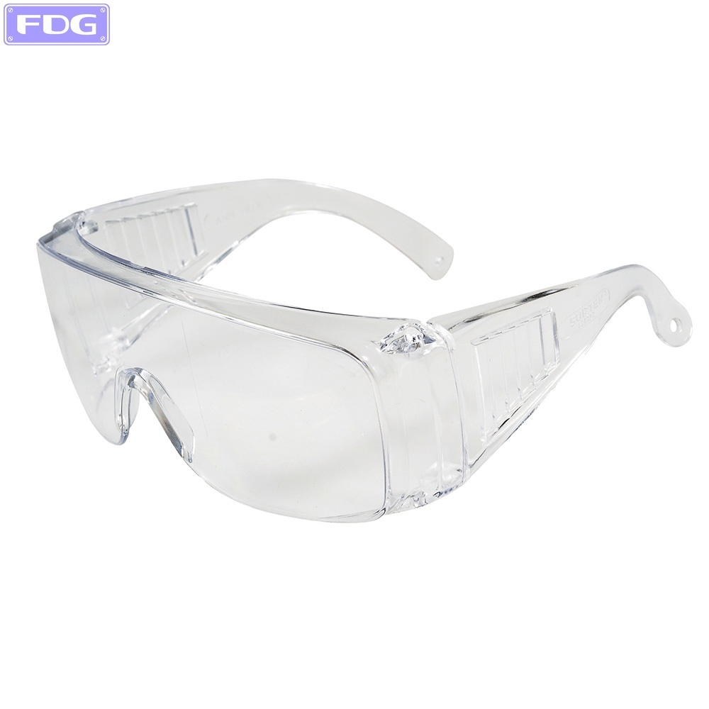 Anteojos De Polocarbonato Transparente "Medio Giro"