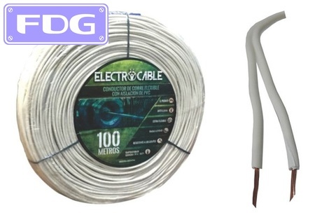Cable Bipolar 2 x 0,50 mm (R x100m) &quot;ELECTROCABLE&quot;