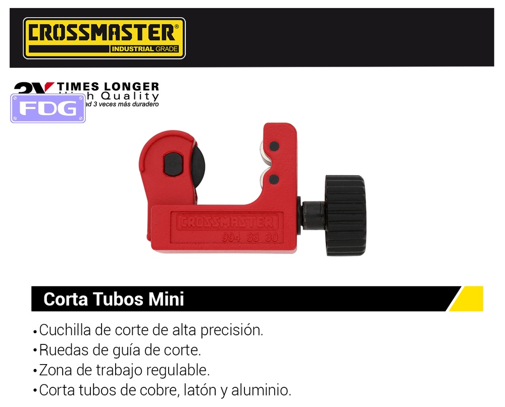 CORTA TUBOS MINI CROSSMASTER