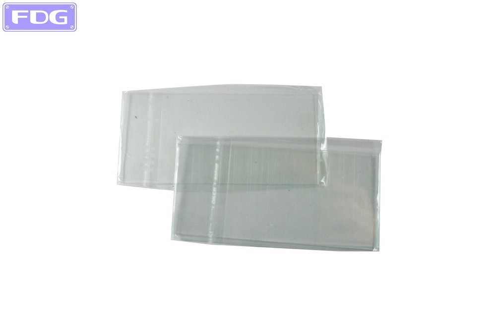 CRISTAL RECTANGULAR PARA SOLDADURA  TRANSPARENTE