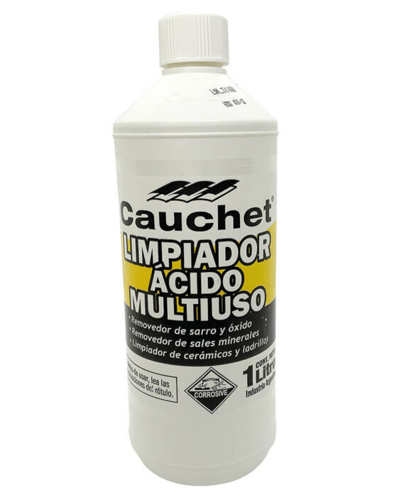 Limpiador Acido Multiuso Concentrado DEOXI-M x1 Lt.(C x12 Un.) "Cauchet"