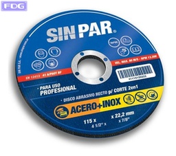 [871591] Disco para Sensitiva 350 x 3,2 mm.(C x 5) &quot;Sin Par&quot;