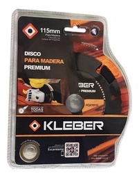 [FOX70115] Disco p/ Madera Premiun 115 MM. Carburo De Tungsteno "Kleber"