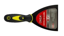 [EVOL0284] ESPATULA DE ALBAÑIL DE 4&quot; (100 MM) CON MANGO ANTIDESLIZANTE 