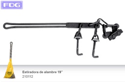 [210112] Estirador de Alambre 19" |Caja x12 "BYB"