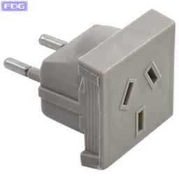 [ELECADA003] Ficha adaptadora De 3 a 2 "Kalop"