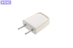 [ELECFI001] Ficha Macho 2 Pernos