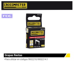 [9932332] GRAPAS 8x10,6x0,7mm-Caja 500 Unid