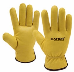 [CA201] Guante 1/2 Paseo Vaqueta - Talle 10 &quot;Canor&quot; 