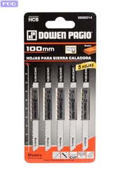 [9999314] Hoja P/Sierra Caladora P/Madera - Z:10-5u &quot;Dowen Pagio&quot;