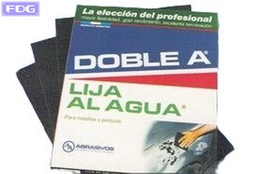 [LAAA150] Lija Al Agua G. 150 &quot;Doble A&quot; (Min. 25 Un.) (Pack x 100 Un. Dto. 4%)