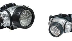[EVOL1331] LINTERNA TIPO MINERO DE 19 LEDS (ALIMENTACION 3 X AAA)