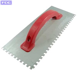 [VICLD9] Llana Albañil Dentada. 10 x 10 - 125 x 300 mm.(caja x 8 uni)  "Vicahi"