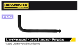 [9942954] LLAVE HEXAGONAL CROSS PULG 5/64" STD CROSS