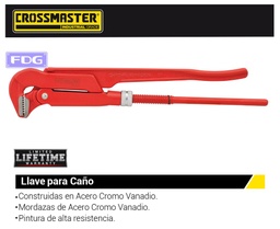 [9943204] LLAVE P/CAÑOS 1"- CR141 CROSS