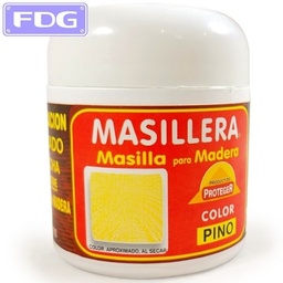 [MS10] Masilla P/Madera &quot;Masillera&quot; Pino Caja x300 Grs.|Cx12