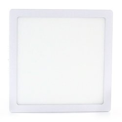 [PLC18LFE] Plafon LED Blanco Cuadrado 18 W - Frio "Etheos"