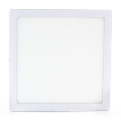 [PLC18LFE] Plafon LED Blanco Cuadrado 18 W - Frio &quot;Etheos&quot;