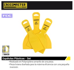 [9932480] SET ESPATULAS PLASTICAS x3 CROSSM