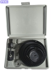 [EVOL3575] SIERRA COPA PARA MADERA EN CAJA X   8 PIEZAS Med: 2 1/2" a 5"