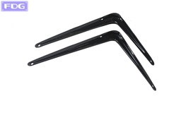 [EVOL0159] SOPORTE ESTANTE NEGRO 250 X 300 |C x 24