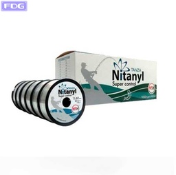[FT50N] Tanza p/Pesca 0,50 mm. X 100 m. Natural (Caja x 12 u.) "NITANYL"