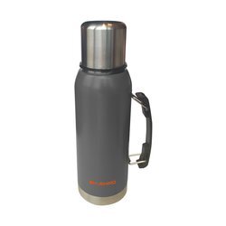 [DS607V] Termo 1000 ml Gris con manija - 24hs "Kushiro"