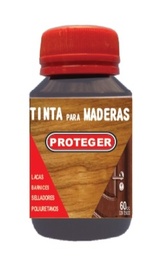 [T01] Tinta para Madera Algarrobo x60 cc "Proteger" |Cx12