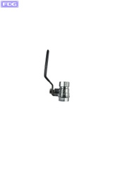 [EVOL1120] VALVULA ESFERICA DE 1" - PASO TOTAL MANIJA REVESTIDA EN GOMA AZUL