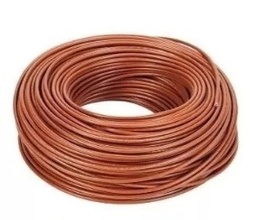 [U1000140M] Cable Unipolar 4 mm Marron (Rollox100m) "ELECTROCABLE" 