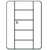 [SE-702] Bastidor Armado c/ 1 Interruptor "TAAD" *