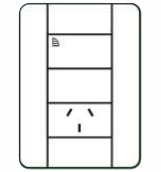 [SE-709] Bastidor Armado c/ 1 Interruptor 1 Tomacorriente BiNorma "TAAD"