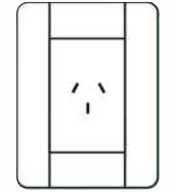 [SE-708] Bastidor Armado c/ 1 Tomacorriente 20 Amp EP &quot;TAAD&quot;