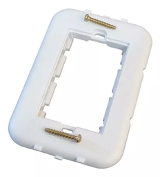 [S-6151] Bastidor oculto Blanco c/ tornillos "TAAD"