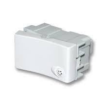 [S-1100] Modulo Interruptor unipolar Blanco "TAAD" *