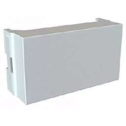 [S-8100] Modulo Tapon ciego Blanco "TAAD"