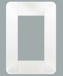 [S-9100] Tapa p/ Bastidor Blanca c/ tornillos "TAAD"