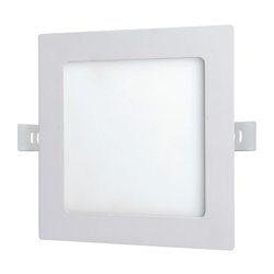 [ELC12LFE] Plafon Embutido LED Blanco Cuadrado 12 W - Frio "Etheos"