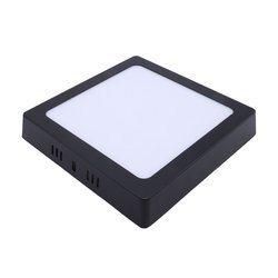 [PLC18LF] Plafon LED Negro Cuadrado 18 W - Frio "Etheos"