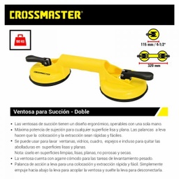 [9936839] VENTOSA DOBLE CROSSMASTER