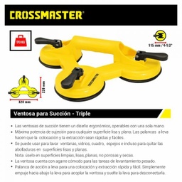 [9936840] VENTOSA TRIPLE CROSSMASTER