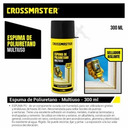 [9936750] ESPUMA POLIURETANO 300ml CROSS