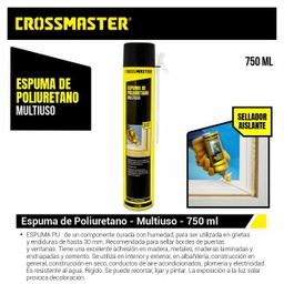 [9936752] ESPUMA POLIURETANO 750ml CROSS