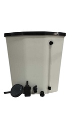 [CP20A] Calefon PVC Blanco 20 Lts con Resistencia Alumino